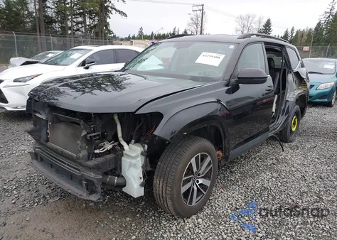 2021 Volkswagen Atlas 2.0T Se из США, поврежденный, VIN 1V2LP2CA4MC521685